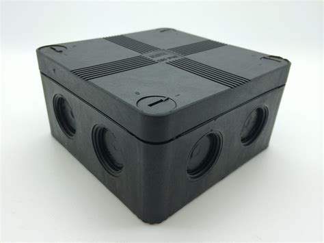 outdoor junction boxes black medium|black weatherproof outlet box.